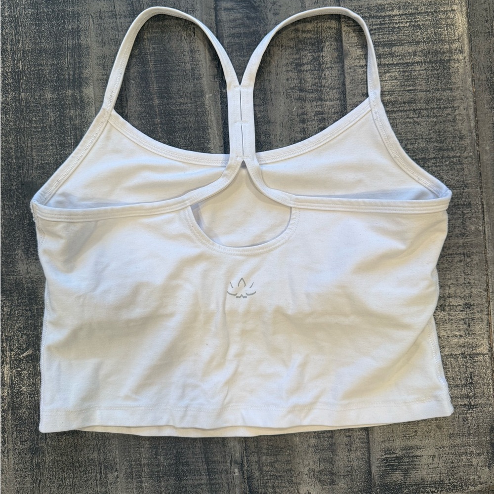 Beyond Yoga Spacedye White Tank - Picture 3 of 3